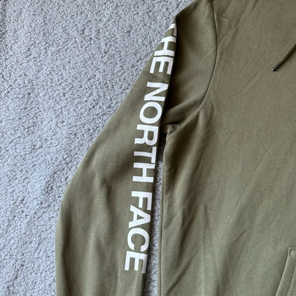 NEW The North Face Hoodie Mens Extra Large Green Sweatshirt Sweater Outdoor Logo